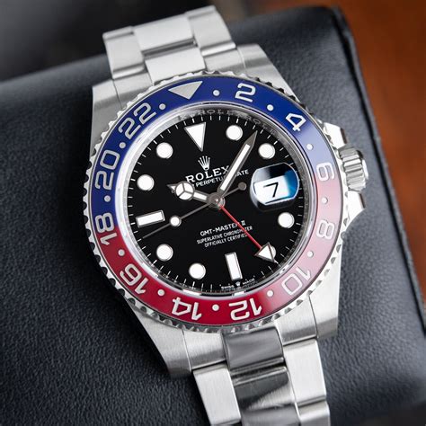 used rolex gmt master pepsi|rolex gmt pepsi holes.